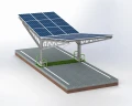 Solarcarport für 2 Fahrzeuge T Eco 11,4m x 3,3m Photovoltaik-Parkplatz GPV-101-09 (2)