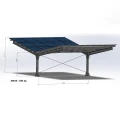 Solarcarport für 4 Fahrzeuge T 11,4m x 5,2m Photovoltaik-Parkplatz GPV-101-13 (3)