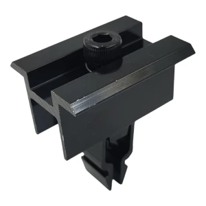 Zentralklemme KLIK schwarz lackiert L50 (typ 2)