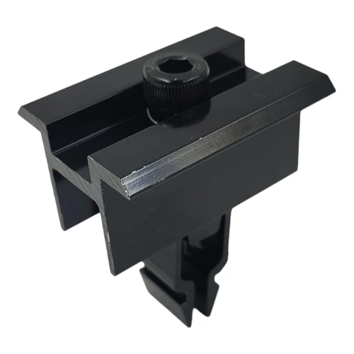 Zentralklemme KLIK schwarz lackiert L50 (typ 2) PV-04-14