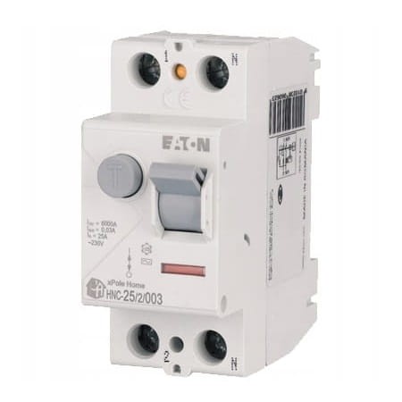 Fehlerstrom-Schutzschalter 2P 25A 6kA 30mA AC Typ HNC-25/2/003 xPole Home 194690 EATON GPV-401-70