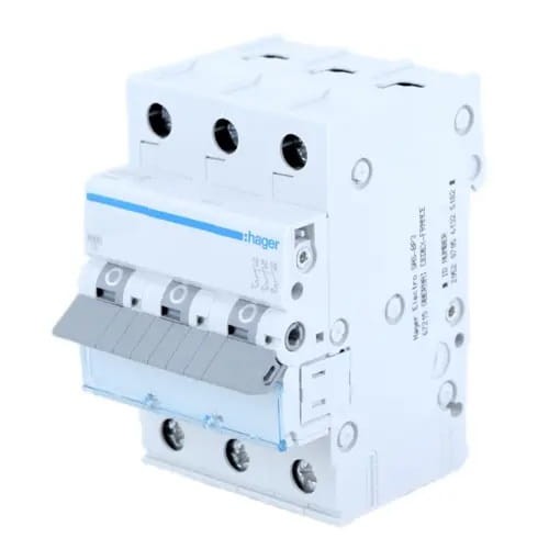 Überstrom-Schutzschalter B 25A 3P 6kA MBN325E HAGER GPV-401-72