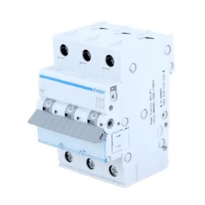 Überstrom-Schutzschalter C 32A 3P 6kA MCN332E HAGER