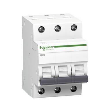 Überstrom-Schutzschalter C 20A 3P 6kA K60N-C20-3 Acti9 A9K02320 SCHNEIDER ELECTRIC GPV-401-76