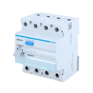 Fehlerstrom-Schutzschalter 3P+N 63A 30mA typ AC CDC463J HAGER