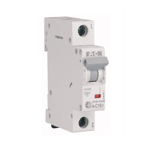 Überstrom-Schutzschalter C 16A 1P 6kA HN-C16/1 xPole Home 194831 EATON GPV-401-115