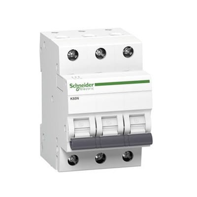 Überstrom-Schutzschalter B 25A 3P 6kA K60N-B25-3 Acti9 A9K01325 SCHNEIDER ELECTRIC GPV-401-153
