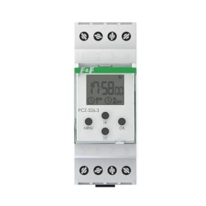 Zeitschaltuhr PCZ-526,32x1P I=2x16A 24÷264V AC/DC 2 Module PCZ-526.3 F&F