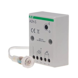 Automatischer Dämmerungsschalter 16A 230V 2-1000 lux IP20/65 AZH-S F&F FILIPOWSKI