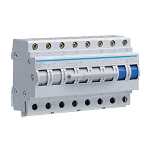 Modularer Stromschalter I-0-II (1-0-2) 3P+N 63A 400VAC SF463 HAGER GPV-401-187