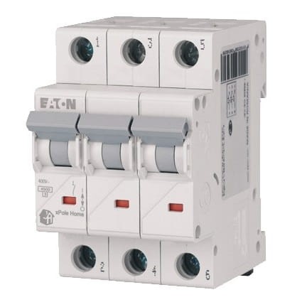 Eaton Überstrom-Schutzschalter C 40A 3P 6kA HN-C40/3 xPole Home GPV-401-213