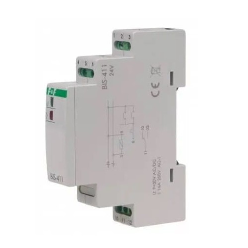 F&F Filipowski 16A bistabiles Bus-Relais BIS-411-24V GPV-401-222