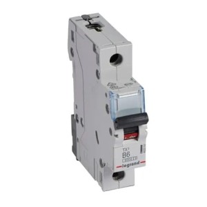 Legrand Überstrom-Schutzschalter B 6A 1P 6kA S 301 TX3