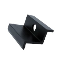 Endklemme H30 Aluminium 6060 Bohrung M8 lackiert