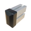 UFR Abdeckstopfen für profil 80 x 40 schwarz PV-19-03 (2)