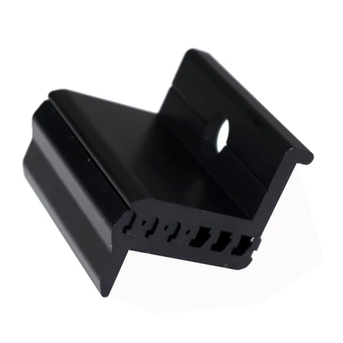 Endklemme - Verstellbar durch Schiebenuten M8 30-50mm - Eloxiert PV-03-21