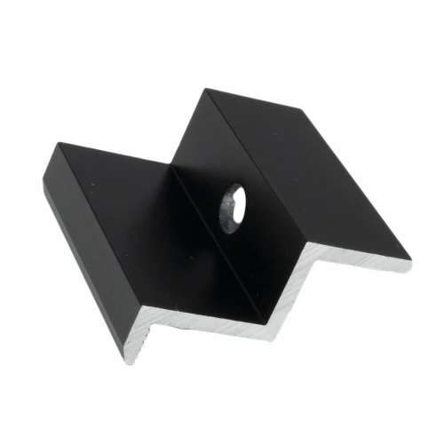 Endklemme - M8 Loch - Aluminium 6060 - H40 Eloxiert PV-03-10