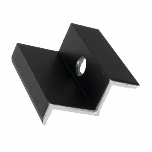 Endklemme - M8 Loch - Aluminium 6060 - H35 Eloxiert PV-03-06