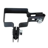 Eckwinkelschelle für Zaunpaneele 40x60 mm anthrazit RAL 7016