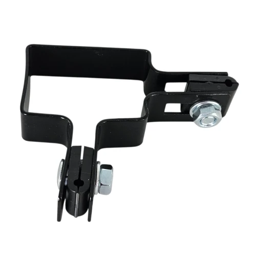 Eckschelle für Zaunpaneele 40x60 schwarz GPV-700-07