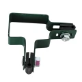 Eckschelle für Zaunpaneele 40x60 grün GPV-700-08