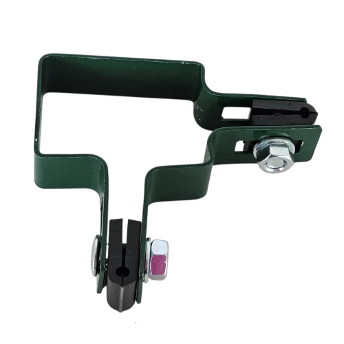 Eckschelle für Zaunpaneele 40x60 grün GPV-700-08