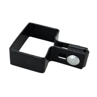 Endschelle für Zaunpaneele 40x60 mm schwarz