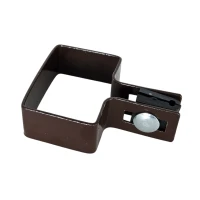 Endschelle für Zaunpaneele 40x60 mm braun