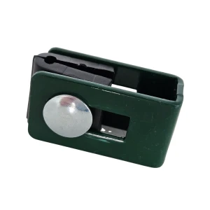 Universalschelle Halterung Verbinder für Zaunpaneele grün