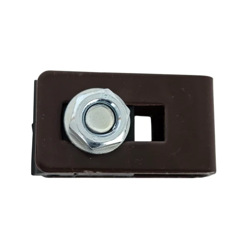 Universelle Schelle Halterung Verbindung für Zaunpaneele braun GPV-700-20