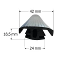 Dichtung für Carport- und Photovoltaik-Paneelanschlüsse 10m PV-15-02-10 (3)