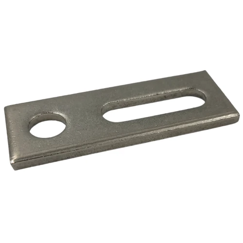 Befestigungsadapter M12 80x30x5 Werkstoff 1.4301 PV-07-07