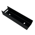 U-Profil Verbinder Halter für Sockelplatte 200x50 Schwarz GPV-700-32 (2)