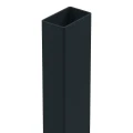 Zaunpfosten 60x40x1,2 mm, Länge 2,4 m, RAL 9005 GPV-700-72 (2)