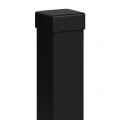 Zaunpfosten 80x80x2 mm, Länge 2,4 m, schwarz GPV-700-74 (1)
