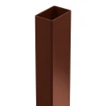 Zaunpfosten 60x40x1,2 mm, Länge 2,4 m, braun RAL 8017 GPV-700-68 (2)