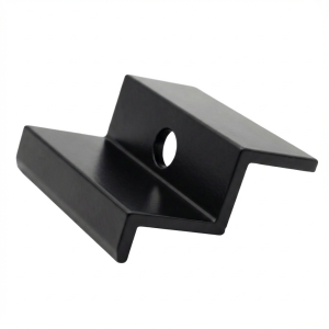 Endklemme H40 L50 schwarz lackiert