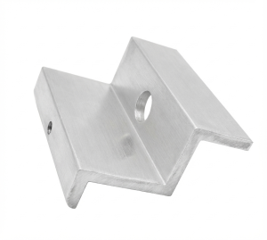 Endklemme H35 L50 - roh mit Erdungsstift