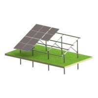 Photovoltaik-Montagesystem N2V Ultra Strong Bodenmontage für 12 Module