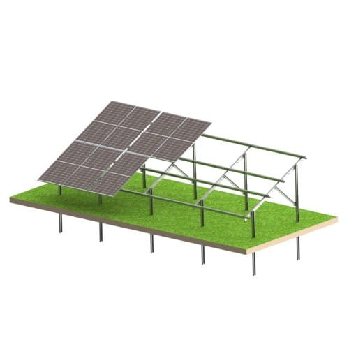Solar KIT N2V Strong – PV-Bodenmontage für 16 Module GPV-N2V-S16 (1)