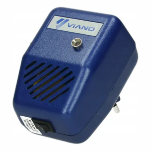 Ultraschall-Abwehrgerät gegen Nagetiere Marder Mäuse Ratten Viano Stark LED 10-75 kHz 200 m²