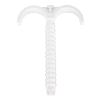 Lange Doppelarmschelle zur Befestigung von Installationsrohren 50 Stück