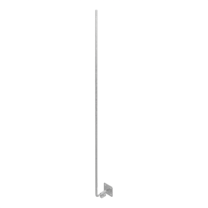 Blitzschutzspitze für Schornstein h=1500mm Aluminium