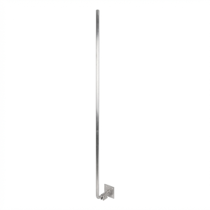 Blitzschutzspitze für Schornstein h=2000mm Aluminium