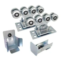 Laufwagen-Paket für Profil 68x68 + Zubehör KIT für Schiebetore