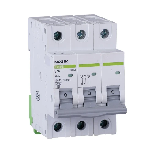 Leitungsschutzschalter 6 kA, ch-ka B, 16 A, 3-polig PV-200-100053