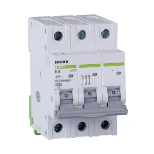 Leitungsschutzschalter 6 kA, Charakteristik B, 10 A, 3-polig