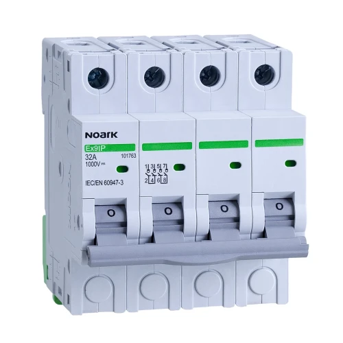 Lasttrennschalter, DC für Photovoltaik-Anwendung, 4-modulig breit, 4-polig, 16A, 1000V DC PV-200-101762