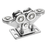 Laufwagen für freitragende Schiebetore 80/6 Stahlrollen