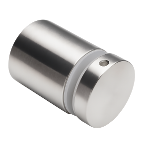 Punkthalter für Glas fi 50/50 M10x60, Glas 8-21,52 mm, AISI 304, flaches System, Satin